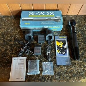 Vintage Streamlight SL-20X Rechargeable Flashlight